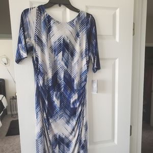 Navy blue dress